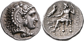 SELEUKID KINGS. Seleukos I Nikator, 312-281 BC. Tetradrachm (Silver, 27 mm, 17.11 g, 1 h), in the types of Alexander the Great. Ekbatana, circa 295-28...