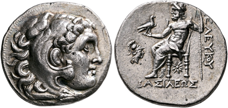 SELEUKID KINGS. Seleukos I Nikator, 312-281 BC. Tetradrachm (Silver, 29 mm, 16.0...