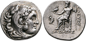 SELEUKID KINGS. Seleukos I Nikator, 312-281 BC. Tetradrachm (Silver, 29 mm, 16.09 g, 12 h), in the types of Alexander the Great. Pergamon, struck unde...