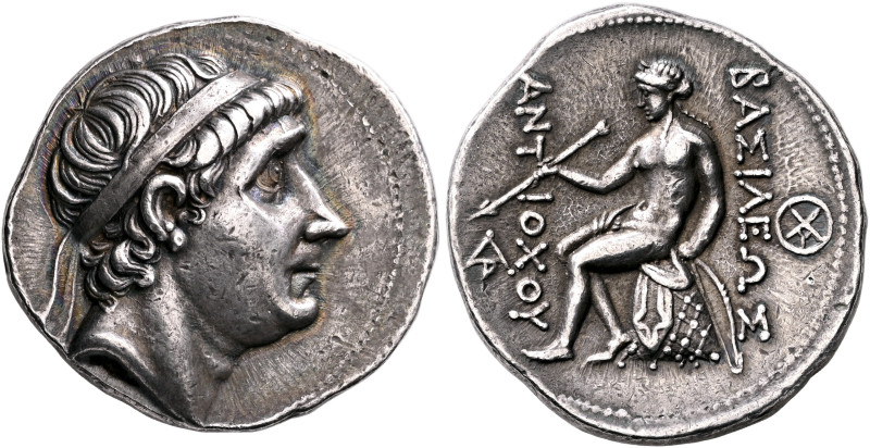 SELEUKID KINGS. Antiochos I Soter, 281-261 BC. Tetradrachm (Silver, 29 mm, 17.11...