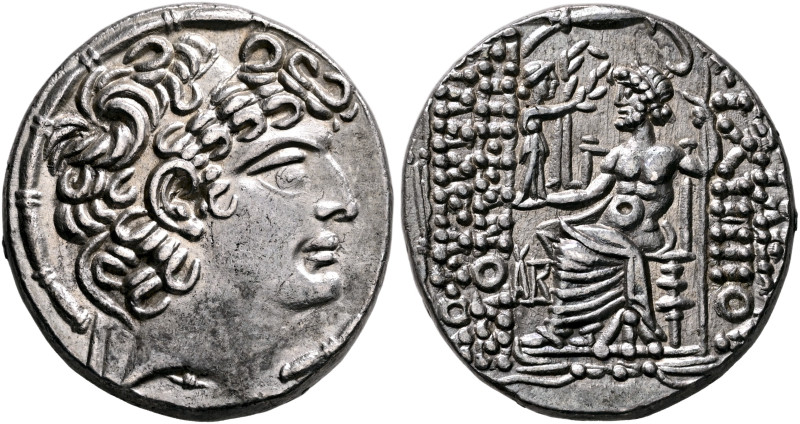 SYRIA, Seleukis and Pieria. Antioch. Aulus Gabinius, proconsul, 57-55 BC. Tetrad...