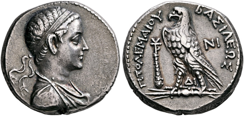 PTOLEMAIC KINGS OF EGYPT. Ptolemy V Epiphanes, 205-180 BC. Tetradrachm (Silver, ...