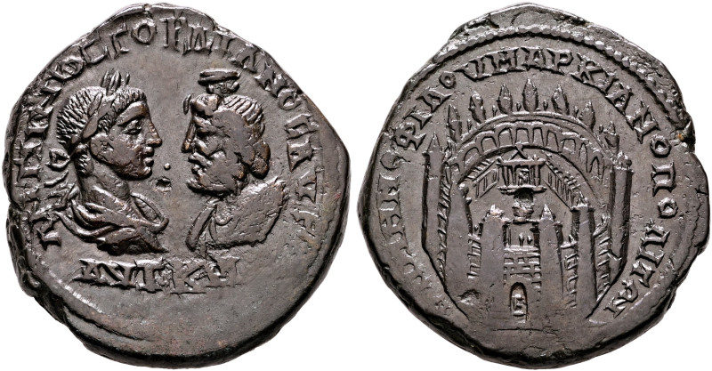 MOESIA INFERIOR. Marcianopolis. Gordian III, 238-244. Pentassarion (Bronze, 28 m...