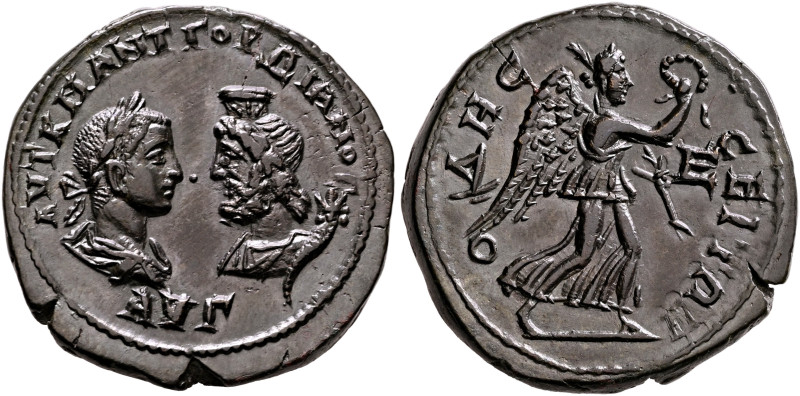 MOESIA INFERIOR. Odessus. Gordian III, 238-244. Pentassarion (Orichalcum, 28 mm,...
