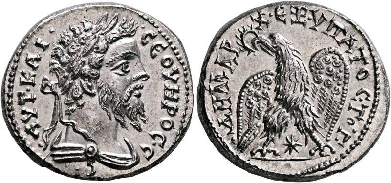 SYRIA, Seleucis and Pieria. Laodicea ad Mare. Septimius Severus, 193-211. Tetrad...