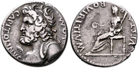 Civil Wars, 68-69. Forces of Vitellius in Gaul and in the Rhine Valley. Anonymous, 2 January-19 April 69. Denarius (Silver, 16 mm, 3.33 g, 7 h), Lugdu...