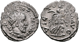Jotapian, usurper, circa 248-249. Antoninianus (Billon, 22 mm, 5.12 g, 12 h), Nicopolis in Seleucis (?). IMP M F RV IOTAPIANVS S Radiate and cuirassed...
