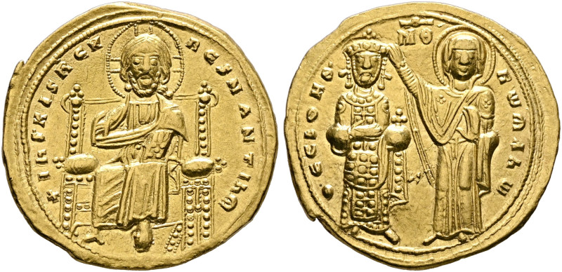 Romanus III Argyrus, 1028-1034. Histamenon (Gold, 23 mm, 4.37 g, 6 h), Constanti...