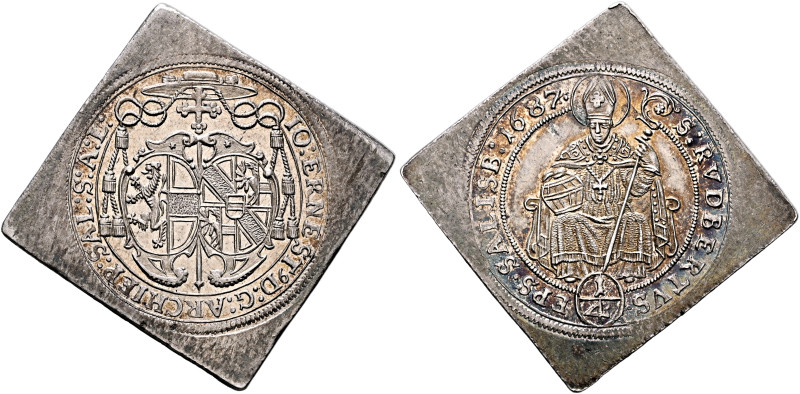 AUSTRIA. Salzburg, Erzbistum. Johann Ernst von Thun und Hohenstein, 1687-1709. 1...