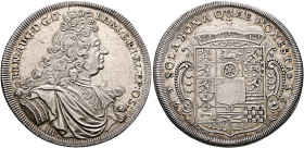GERMANY. Braunschweig-Calenberg-Hannover. Ernst August, 1679-1698. Taler 1693 (Silver, 41 mm, 29.21 g, 12 h), Clausthal. ERN:AUG:D•G•D• - BR:& L•S•R•I...