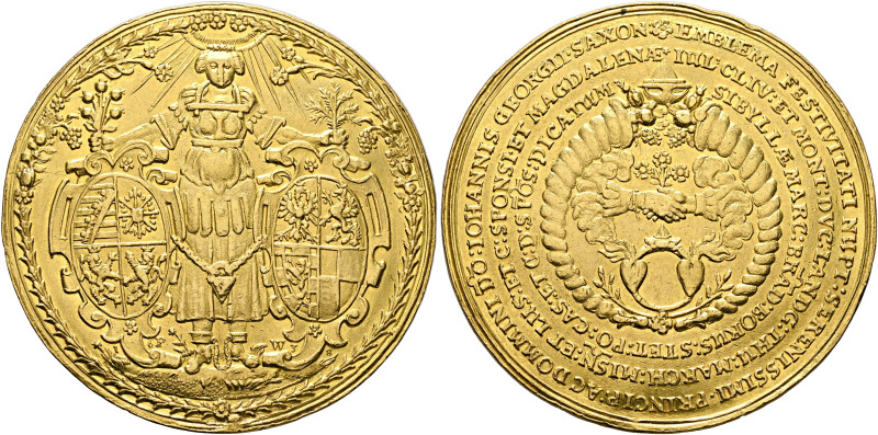 GERMANY. Sachsen-Albertinische Linie. Kurfürstentum. Johann Georg I, 1615-1656. ...