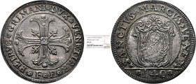 ITALY. Venezia (Venice). Pietro Grimani, 1741-1752. Scudo della Croce da 140 soldi (Silver, 42 mm, 31.83 g, 8 h), FP (mint master F. Pasqualigo), no d...