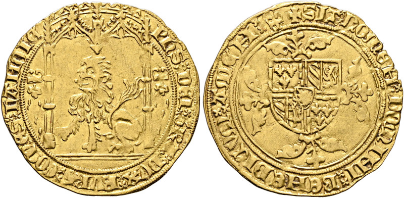 LOW COUNTRIES. Henegouwen (Hainaut). Filips de Goede (the Good), 1433-1467. Goud...