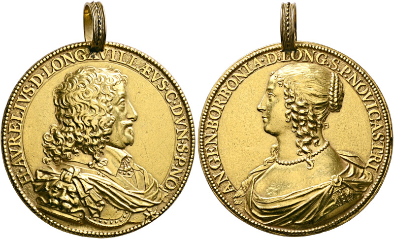 SWITZERLAND. Neuenburg/Neuchâtel. Henri II d’Orléans-Longueville, 1595-1663. Med...