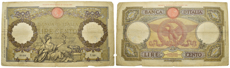 ITALIA. Istituto Poligrafico e Zecca dello Stato (IPZS). Banconota da 100 Lire (...