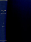 AA.-VV. - Rivista Italiana di Numismatica. Milano, 1896. 4 fascicoli completa. pp 524, tavole 9 + illustrazioni nel testo. Legatura rigida moderna, in...