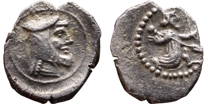 Asia Minor, Uncertain Achaemenid mint, (4th century BC) AR Obol Obverse: Persian...
