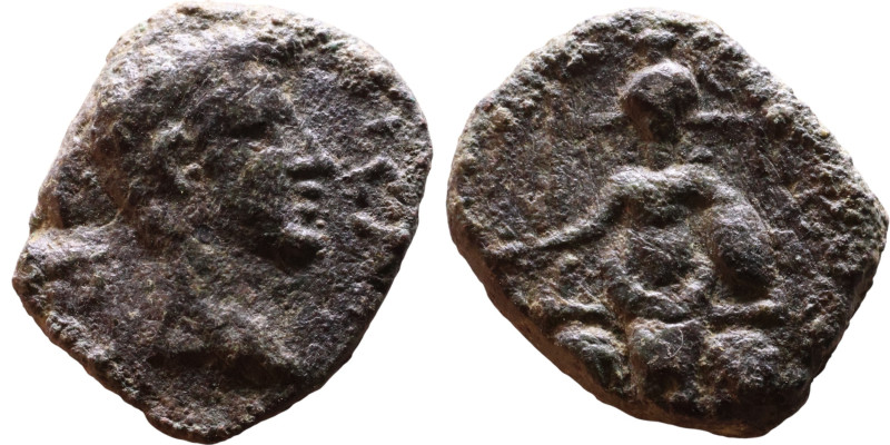 Roman Provincial bronze coin (I-III century)

16mm 3,52g