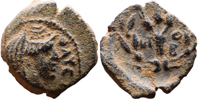 Diva Faustina I Arabia: Bostra. Obv: Veiled and draped bust of the deified Faust...