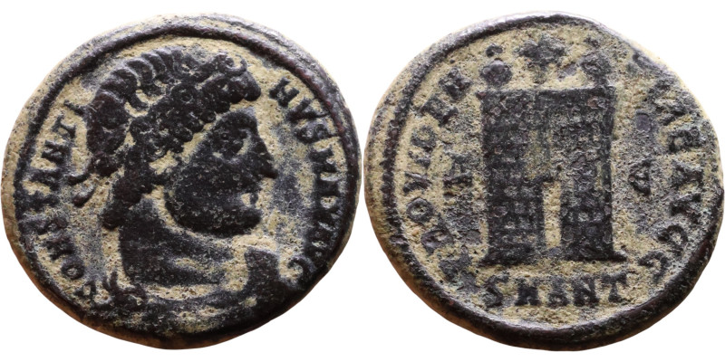 Constantine I The Great (306 - 337 AD). Follis. Obv.: CONSTANTINVS AVG, Laureate...