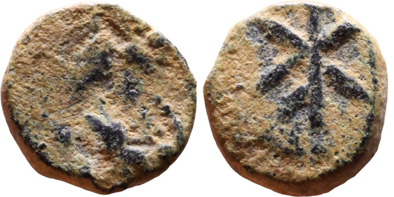 Uncertain imperia IV – l V century bronze nummus.

7mm 0,56g