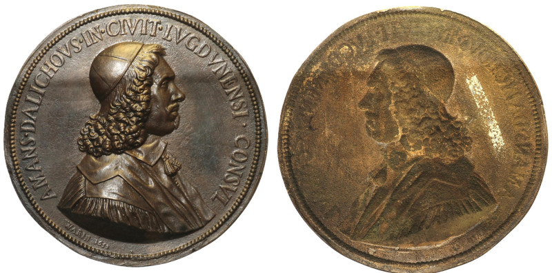 FRANCIA - Rinascimento Francese - Claud Warin (1612-1654) Medagliasta. Medaglia ...