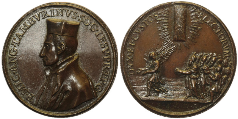 MODENA - Michelangelo Tamburini (1648-1730) Medaglia senza data per la sua nomin...