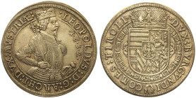 AUSTRIA - Leopoldo V Arciduca (1619-1632). Tallero 1632 Hall. Km 629.2. AG gr 28,15