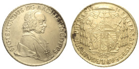 AUSTRIA - Salisburgo- Sigismund Von Schrattenbach (1753.1771) Thaler 1758 Dav. 1254 Ag Gr 28,10 hairlines e depositi