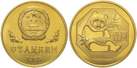 CINA - Repubblica - Yuan 1983 Brass Panda series KM 85 gr. 12,58
