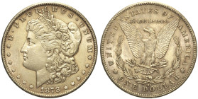 USA  Repubblica Federale (1789 - ) Dollaro 1878 S San Francisco KM110. AG gr 26,69