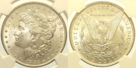 USA  Repubblica Federale (1789 - ) Dollaro 1883 O New Orleans KM 110 AG In Slab NGC Brilliant Uncirculated