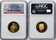 Elizabeth II gold Proof "Koala" 50 Dollars (1/2 oz) 2006-P PR70 Ultra Cameo NGC, Perth mint, KM961. Mintage: 1,000. Discover Australia Fauna series. O...
