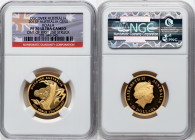 Elizabeth II gold Proof "Koala" 50 Dollars (1/2 oz) 2013-P PR70 Ultra Cameo NGC, Perth mint, KM2055. Estimated Mintage: 550. Discover Australia Fauna ...