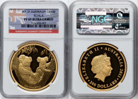 Elizabeth II gold Proof "Koala" 200 Dollars (2 oz) 2011-P PR69 Ultra Cameo NGC, Perth mint, KM-Unl. Mintage: 250. HID09801242017 © 2024 Heritage Aucti...