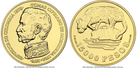 Republic gold "Ocelot" 15000 Pesos 1978 MS69 NGC, British Royal Mint, KM266. Mintage: 490. Conservation series. Accompanied by COA. HID09801242017 © 2...