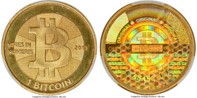 Casascius brass Unloaded (Redeemed) 1 Bitcoin (BTC) 2013 MS67 PCGS, Ahonen-pg 94. Total Issued: 8,352. Series 2. Type PF. 28.5mm. Firstbits 13CybynA. ...