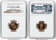 Elizabeth II gold Proof 1/2 Sovereign 1984 PR70 Ultra Cameo NGC, KM922. Ex Heritage Auction #65180 (August 2024, Lot 99125) HID09801242017 © 2024 Heri...