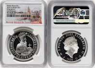 Elizabeth II silver Proof "King James I" 2 Pounds (1 oz) 2022 PR70 Ultra Cameo NGC, S-BMSA2. British Monarchs series. First Releases. HID09801242017 ©...