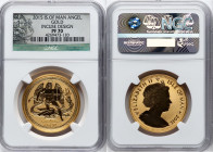 British Dependency. Elizabeth II gold Proof "Incuse Design" Angel (1 oz) 2015 PR70 NGC, Pobjoy mint, KM-Unl. HID09801242017 © 2024 Heritage Auctions |...