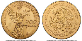 Estados Unidos gold "Bicentenary" 200 Pesos 2010-Mo MS69 PCGS, Mexico City mint, KM932. HID09801242017 © 2024 Heritage Auctions | All Rights Reserved ...