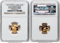Republic gold Proof "Natura - Black Rhinoceros" 10 Rand 2010 PR70 Ultra Cameo NGC, KM549. Safari Through Africa Series. HID09801242017 © 2024 Heritage...
