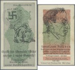 Antisemitismus : 1922/23, 1000 Mark mit rs. Aufdruck ”Godd der Gerachte!” und 20.000 Mark mit rs. Aufdruck ”Sowjet Jude Radeck” als Werbung für den Vö...