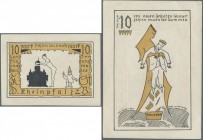 Köln, K. D. St. V. (Katholischer Deutscher Studenten-Verein) Rheinpfalz, 10 Mark, o. D. (ca. 1929), Baustein, Erh. II