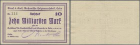 Calw, Blank & Stoll, Mechanische Holzwarenfabrik, 10 Mrd. Mark, 12.10.1923, Erh. II-