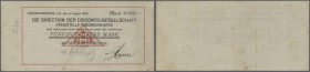 Friedrichshafen, Maybach-Motorenbau, 50 Tsd. Mark, 4.8.1923, Datum gedruckt, Erh. III-