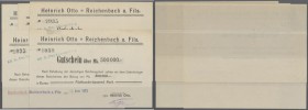 Reichenbach a. Fils, Heinrich Otto, 50, 100, 200, 300, 500 Tsd. Mark, 10.8.1923, Erh. II, 5 Scheine