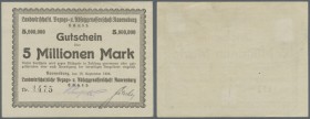 Ravensburg, Landwirtschaftliche Bezugs- und Absatzgenossenschaft eGmbH, 5 Mio. Mark, 15.9.1923, Erh. II