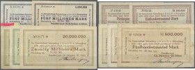 Schramberg, Emaillierwerk Ch. Schweizer & Söhne GmbH, 50, 100 Tsd. Mark, 24.8.1923, 300 Tsd. Mark, 24.8. und 27.8.1923, 500 Tsd. Mark, 14.8. und 24.8....