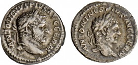 Lot 21 Denare/Antoniniane, von Augustus (C.L.Caesares), Faustina I. (4x), Marc Aurel, Faustina II., Caracalla (10x), Gordian III., dazu 2x Antoniniane...
